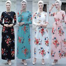 Kamu bisa menggambar sketsa bunga sakura ini menggunakan pensil yang kemudian. 30 Model Gamis Katun Jepang Motif Bunga Polos 2020