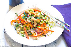 Can you use a cheese grater to make zucchini noodles. Asian Inspired Zucchini Noodles Recipe Eat Simple Food