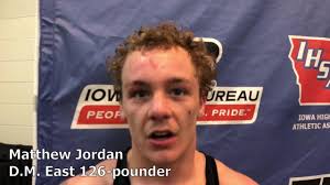 Matthew Jordan is Des Moines East's first four-time state wrestling medalist