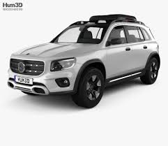 3d Model Of Mercedes Benz Glb Class Concept 2019 Mercedes Benz Benz Mercedes