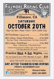 Fillmore Roping Club