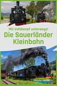 Zwischen Mai Und Oktober Rollen Die Zuge Der Sauerlander Kleinbahn Gemutlich Durch Die Landschaft Des Elsetals Sie Vermitteln D Sauerland Ausflug Kurzurlaub