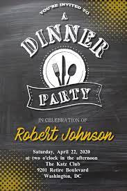 With fotor's powerful online design tool, you can easily customize your own design. Dinner Party Postermywall