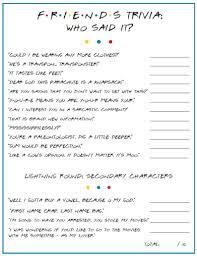 Pivot, pivot, pivot! pivot, pivot, pivot! community contributor can you beat your friends at this quiz? Friends Tv Show Who Said It Party Game Printable Friends Who Etsy Friends Tv Show Friends Trivia Friends Tv