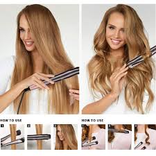 If you're looking for a long, loose beachy wave, work at a vertical angle. Professional Curling Iron Ceramic Hair Curler Twist Hair Waver Styling Tool 2 In 1 Flat Iron Hair Straightener Curling Irons Aliexpress