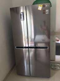 Kulkas 2 pintu memiliki ukuran yang lebih besar jika di bandingkan dengan kulkas 1 pintu. Kulkas Lemari Es Lg 2 Pintu Kitchen Appliances Di Carousell