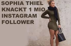 1,235,946 likes · 12,028 talking about this. Sophia Thiel Knackt Eine Million Instagram Follower