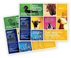Dog Breed Brochure Template 05529 Agriculture And Animals Book Design Layout Brochure Brochure Template