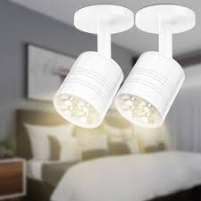 Over bed lighting sconce lighting accent lighting bed lights wall lights table lamps for bedroom wall mounted light rooms home decor black decor. Dllt 5w Mini Led Wall Mount Spotlight Picture Accent Lights Angle Adjustable Display Ceiling Light For Background Wall Art Work Jewellery Showcase 4000k Not Battery Powered 2 Packs White Buy Online In