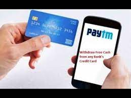 When you must have cash, but don't have enough money in your checking account to make a withdrawal, a cash advance from a credit card is another option. Credit Card Trick To Withdraw Free Cash By Paytm Youtube