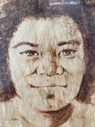 🔥 RARE Vintage Modern Hawaiian Polynesian Tongan Man Painting, Sune Egan  1977