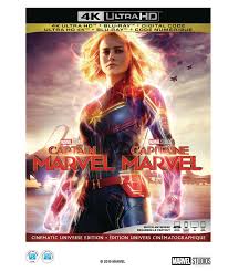 Vintage marvel superhero captain america poster with hanger frame 20.8 x 14.9 inch marvel poster chris evans poster avengers decor for boys room framed marvel wall art with premium print and hanging rails bundle. Captain Marvel 2 Disc 4k Multi Screen Edition Uhd Bd Digital Code Walmart Canada