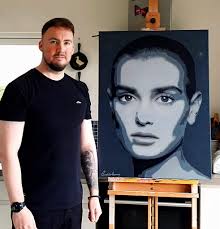 Artist from Ireland. My painting of ODB.