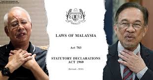 It is similar to a statement made under oath, but it is not sworn. Why Is The Statutory Declaration Sd On Najib And Anwar Asklegal My
