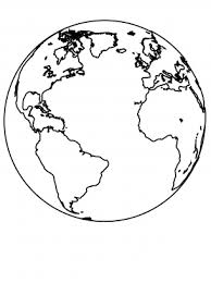 Choose your favorite coloring page and color it in bright colors. Earth Coloring Sheet