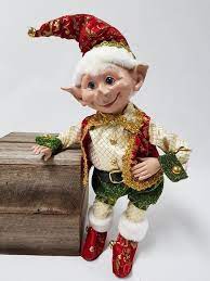 19,219 christmas elf royalty free illustrations, drawings and graphics available to search from thousands of vector eps clipart producers. Christmas Elf 45cm Bing Desflora