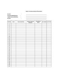 Waktu bekerja puan esah pada 15 mei 2020 dalam rekod sistem ihadir ialah waktu masuk jam 7.25 buku rekod kedatangan harian guru dan kakitangan sokongan sekolah pascal marketing sdn bhd. Buku Rekod Kedatangan Pekerja