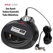 Gold Audio Pro 13 Ses Ayarli Yaka Mikrofonu Yonkamuzikmarket Kablo Ses Yerler