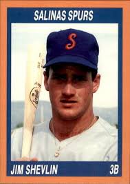 1990 Salinas Spurs Cal League Cards 138 Jim Shevlin Massapequa New York NY  Card