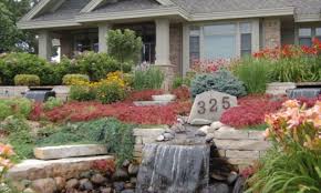 · alpine garden with bridge and small water pond · a small rockery for the front of the house · rockery garden with . 25 Rock Garden Designs Landscaping Ideas For Front Yard Home And Gardens