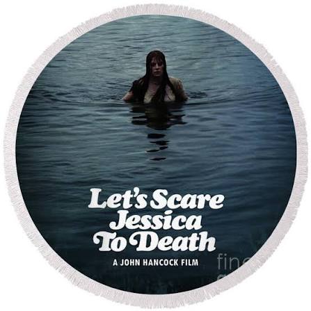 Let's Scare Jessica To Death Round Beach Towel by Bo Kev - Fine Art America