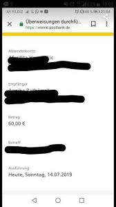 Postbank Online Banking Frage Geld Bank Betrug