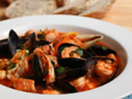 I had a dinner party for 8 with heavy hors d'oeuvres and then the cioppino and bread for the meal.i thawed the broth had it hot and simmering and added the seafood. Cioppino Recipe San Francisco Cioppino A Spicy Fish Stew Recipe Youtube