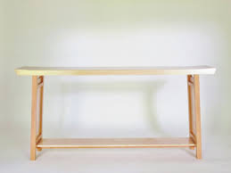 Narrow (under 12 in.) clear all. Long Low Narrow Console Table For Hall Table Entry Table Sofa Table Of Furniture At The End Of The Bed Handmade Wood Furniture Modern Table