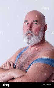 Hairy man chest beard hi-res stock photography and images - Alamy