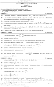 We did not find results for: Bac 2019 Baremele È™i Subiectele De La MatematicÄƒ È™i Istorie Au Fost Publicate De Ministerul EducaÈ›iei Edupedu Ro
