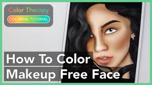 We found that colortherapy.app is poorly 'socialized'. Coloring Tutorial How To Color Makeup Free Face With Color Therapy App Youtube