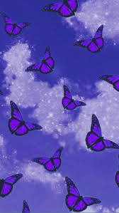 Aesthetic purple has the hex code #502380. Buterfly Blue Black Buterfly Blue Aesthetic Collage Halloween Happy Love Hd Mobile Wallpaper Peakpx
