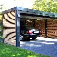 Carport With Garage Door Uk Carports Are The Perfect Option For All Homes With Space Available For Your Vehicl Carport Designs Modern Carport Pergola Carport