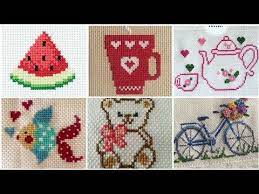 Cross stitch is one of the easiest types of embroidery to learn. Most Beautiful And Stylish Cross Stitch Patterns Youtube Cross Stitch Patterns Stitch Patterns Cross Stitch