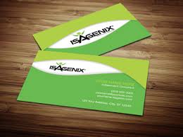 Our goal is to ensure that you are completely satisfied with the end product, and that is. Isagenix Business Cards On Behance