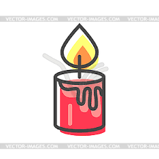 Kerze Der Roten Farbe Weihnachten Vektorisiertes Clip Art Wunderschöne weihnacht, wunderschöne weihnacht, wunderschöne weihnachtszeit. kerze der roten farbe weihnachten
