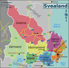 All regions, cities, roads, streets and buildings satellite view. Svealand Travel Guide At Wikivoyage