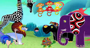 Avis Les Contes De Tinga Tinga Volume 1 Pourquoi L Elephant A Une Trompe Paperblog Dessin Anime Elephant Conte
