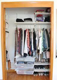 Have A Small Closet You Have To See This Ikea Closet Makeover Closet Makeover Small Closet Ikea Furniture Makeover