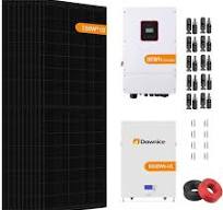 Amazon.com : 5500W Hybrid Solar System Complete Kit with 48V ...