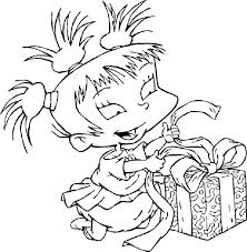 266 christmas pictures to print and color. Rugrats Coloring Book Coloring Home