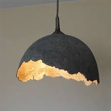 I've used gold on the inside and white on the outside, but you can, of. Update A Pendant Light With This Easy Paper Mache Lampshade Made Using Toilet Paper Wallpaper Adhesive And Cra Diy Pendant Light Paper Lampshade Pendant Light