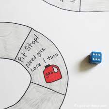 Some can be played alone on a long drive, some with one other person, and some of our road trip games provide fun for everyone in the car. Make Your Own Car Race Board Game Frugal Fun For Boys And Girls