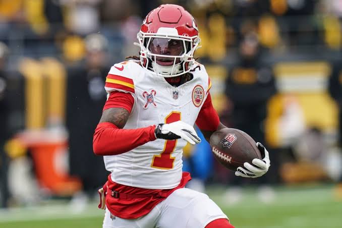 Xavier Worthy facing major punishment decision by NFL after Kansas City  Chiefs star's 'violent' gesture in Steelers win