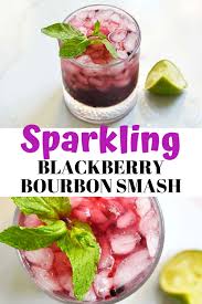 What's low in calories that can be mixed with bourbon?. Low Carb Sparkling Blackberry Bourbon Smash The Keto Queens
