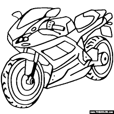 Ducati Sportbike Motorcycle Online Coloring Page Bike Drawing Coloring Pages Online Coloring Pages