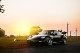 Adv 1 Evs Pcar 1 Black Porsche Porsche 997 Turbo Classic Porsche