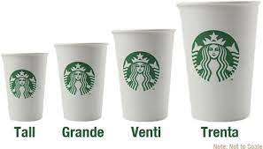 Starbucks To Launch A 31 Oz Big Gulp Of Coffee The Trenta Starbucks Sizes Starbucks Coffee Cups Starbucks Cup Sizes