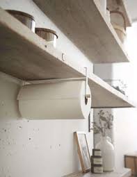 Towel storage rack tissue hanger cabinet hanging shelf kitchen roll paper holder. 5 Favorites The No Drill Instant Paper Towel Holder Remodelista