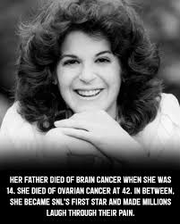 When Saturday Night Live was being created in 1975, Lorne Michaels needed a  spark to define the show. The very first person he hired was Gilda Radner.  Gilda wasn't just part of